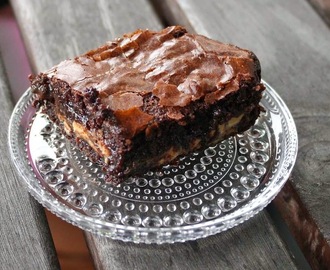 Peanut butter chip brownies