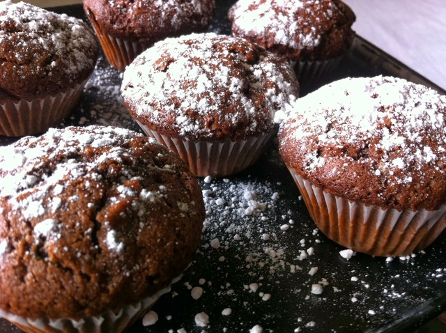 Suklaamuffinit / Chocolate muffins