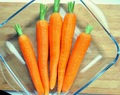karamellisoidut porkkanat