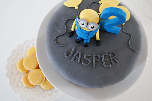 Jasperin Minion-kakku.
