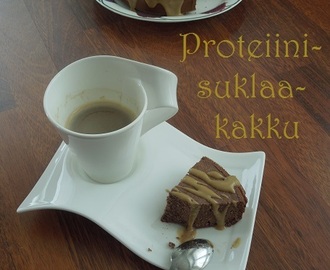 Suklaaproteiinikakku