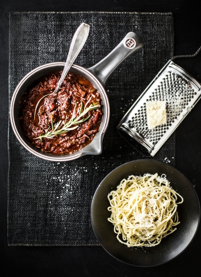 Ankkaragu ja spagettia