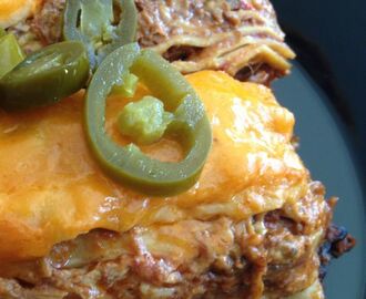 PULLED PORK TEXMEX-LASAGNE