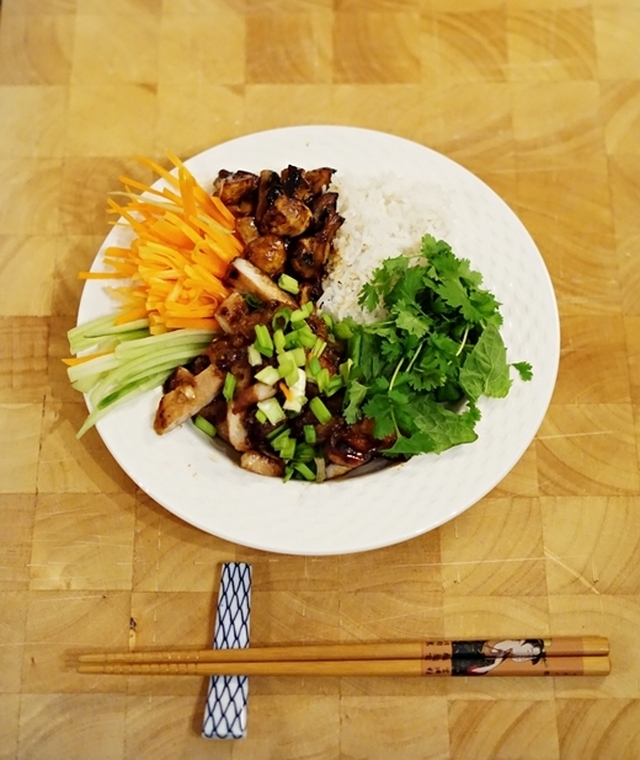 Vietnamilaista pikapossua * Quick Vietnamese pork chops