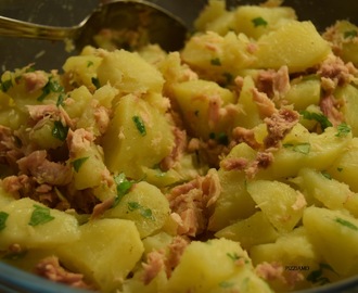 Insalata di patate e tonno - tonnikala-perunasalaatti