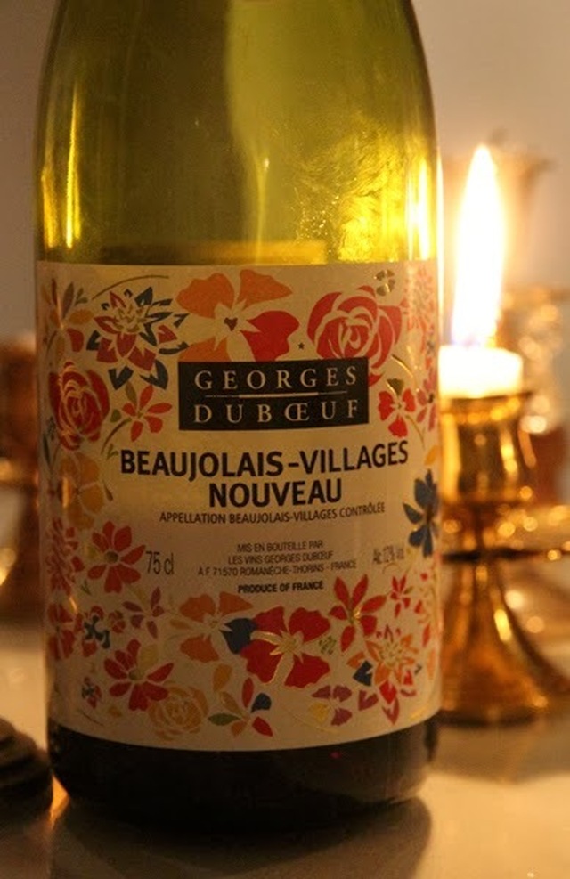 Beaujolais Nouveau 2013, lihapullia & linssejä
