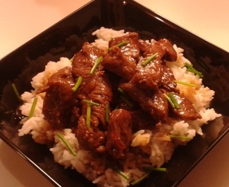 Teriyaki-härkää – teriyaki beef