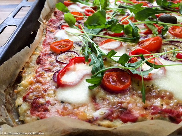 Pizzapohja broilerin jauhelihasta – broileripizza