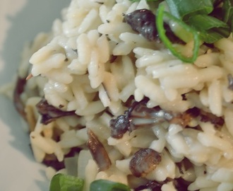 Creamy mushroom risotto / Kermainen sienirisotto