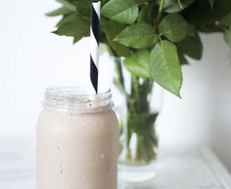 Vanilja Latte Proteiini Smoothie