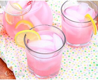 Homemade Pink Lemonade