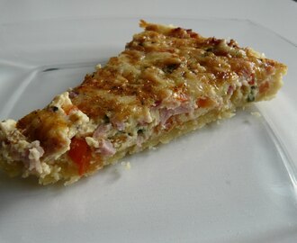 Quiche Lorraine - kinkkupiirakka