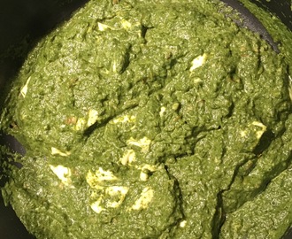 Palak paneer