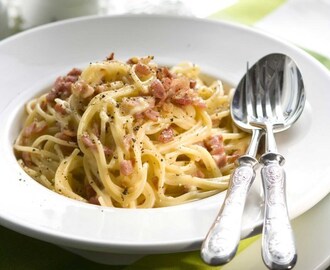 Pasta carbonara eli miilunpolttajan spagetti