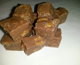 Maitosuklaa-Daim Fudge