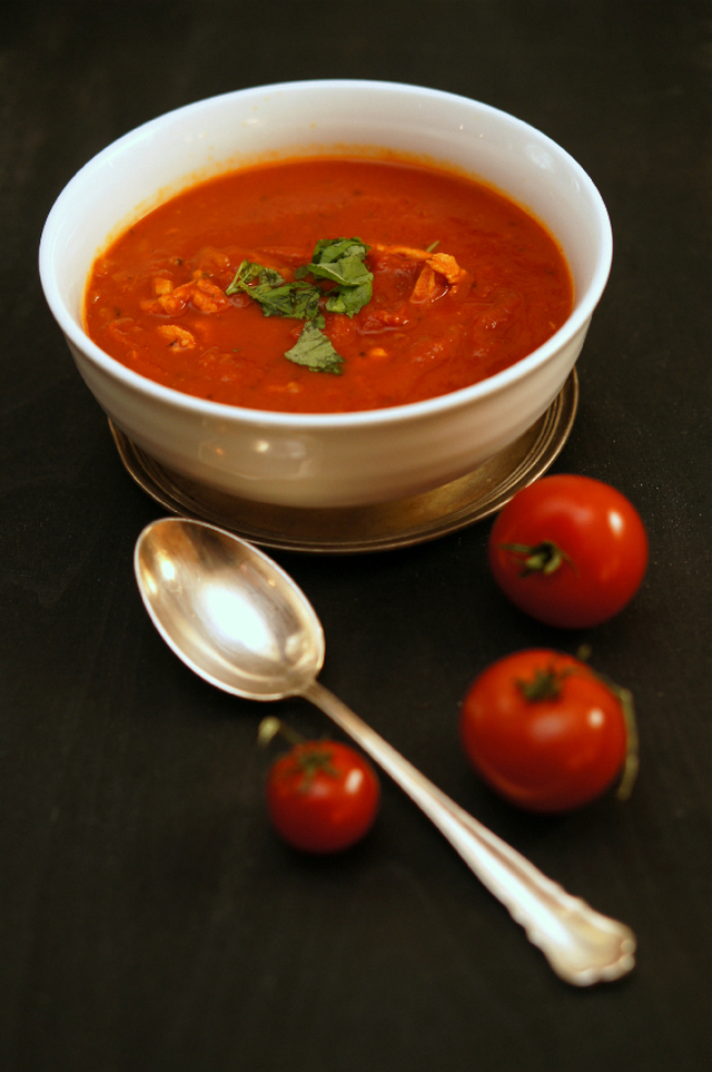 5:2 paasto; kana-tomaattikeitto / 5:2 fast chicken tomato soup