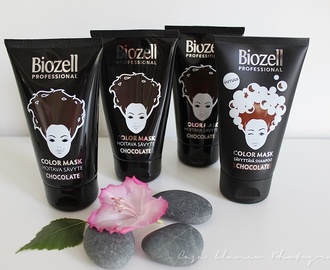 Biozell sävyttävät hiustenhoitotuotteet