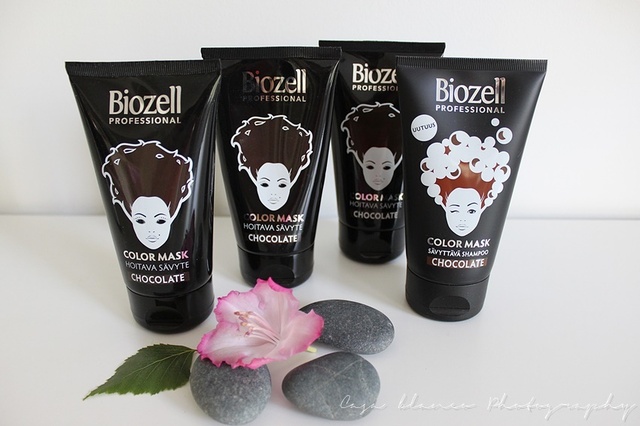 Biozell sävyttävät hiustenhoitotuotteet