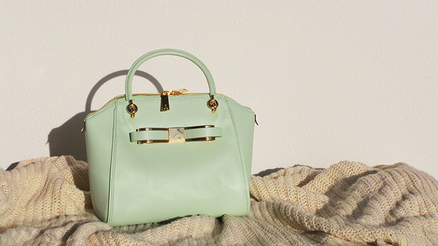 Ted Baker BANDOOK mint tote!