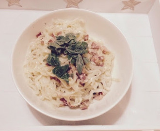 Comfort food - pasta carbonara