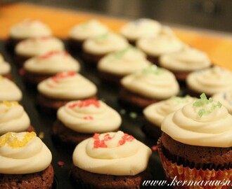 Mini suklaa cupcake