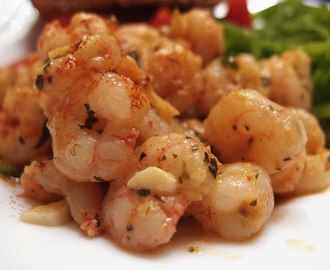 Gambas al ajillo