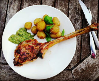 Mallaspossun Tomahawk ja ihana Salsa Verde