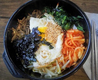 Bibimbap - lihalla, munalla, kalalla, kuumana, kylmänä...