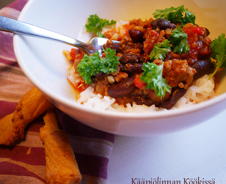 Maukas chili con carne