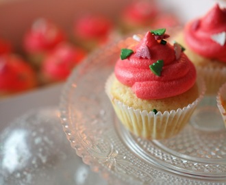 Vanilja-Appelsiini Cupcakes