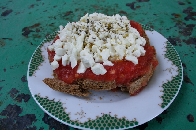 Dakos – kreetalainen pikaruoka