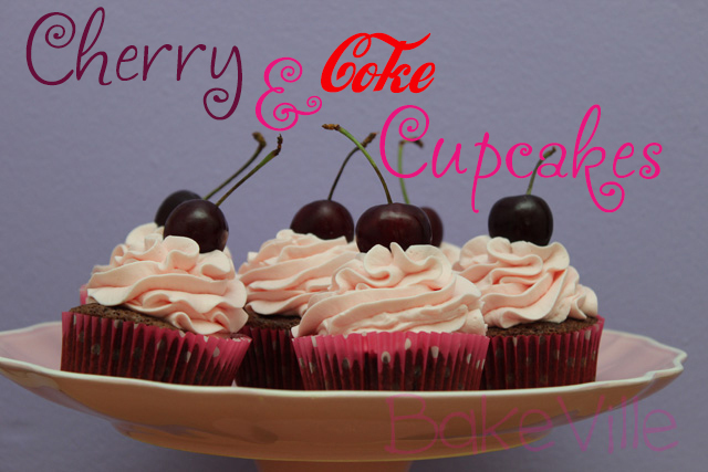 Cherry & Coke Cupcakes