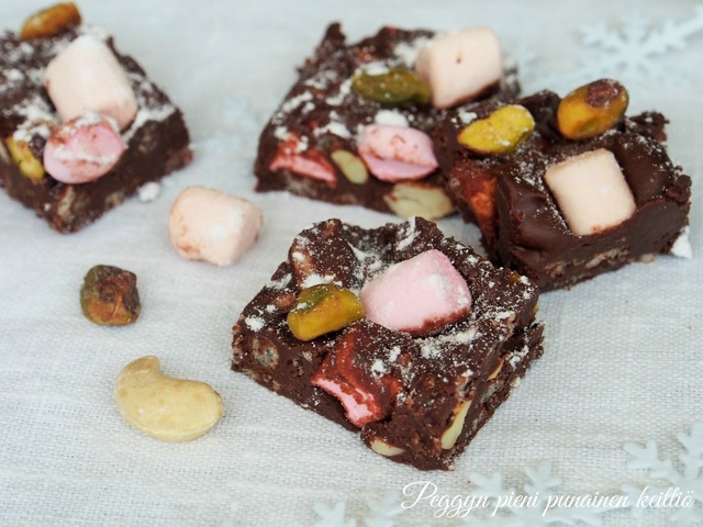 Helppo ja herkullinen Rocky Road