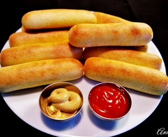 Corn Dog (uunissa tehdyt)