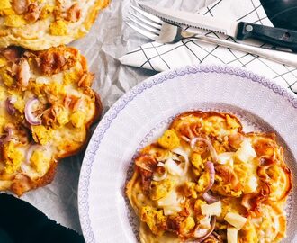 Juuston ystävän gluteeniton vohvelipizza