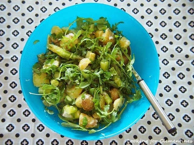 Melkein kesä: parsa-perunasalaatti