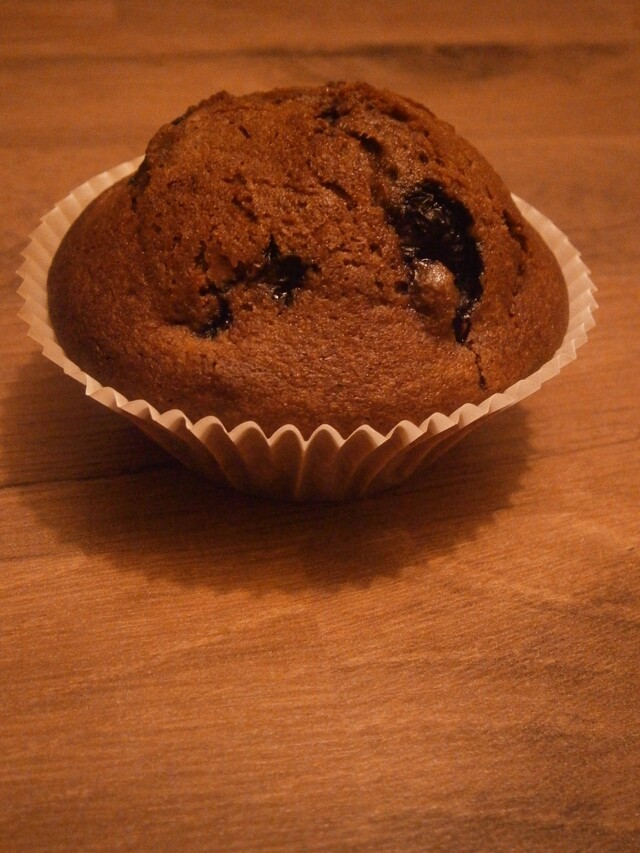 suklaa-mustikka muffinit