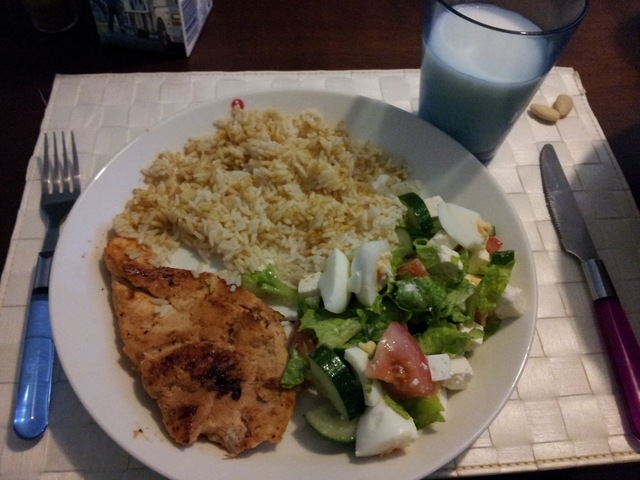 Chicken and rice :)