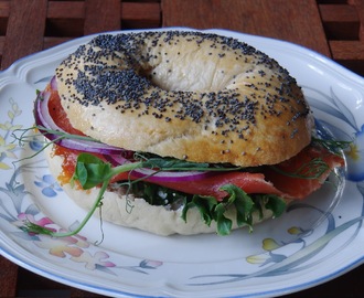 Bagelit Ison Omenan tyyliin