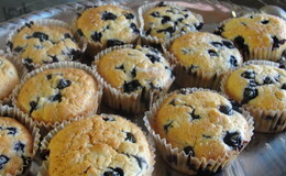Mustikka muffinssit