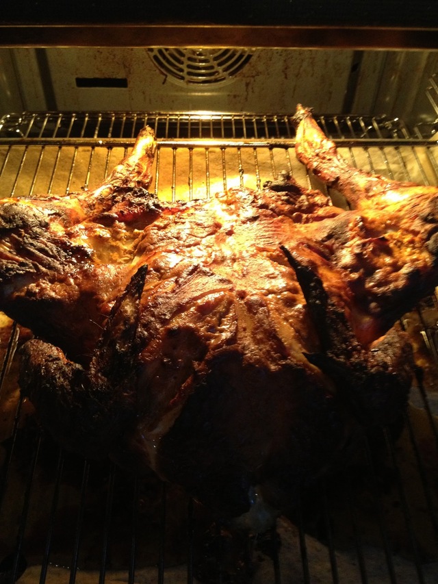 Tandoori chicken in the oven