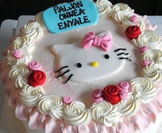 Hello Kitty-kakku / Hello Kitty cake