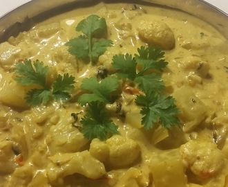 Aloo Gobi, intialainen peruna curry