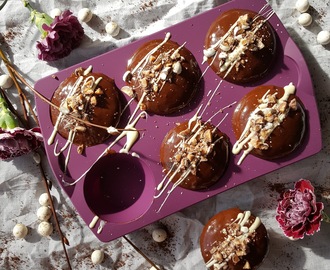 Chocolate cupcakes with a hint of coffee