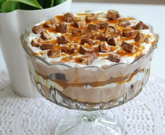 Snickers-brownie-trifle