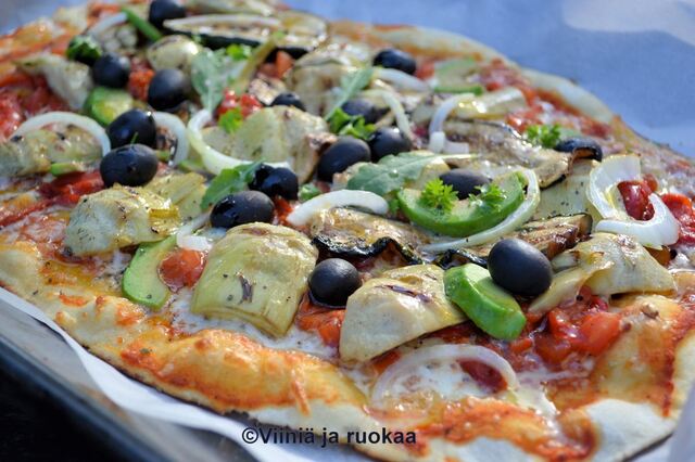 Pizza vegetariana / Kasvispizza