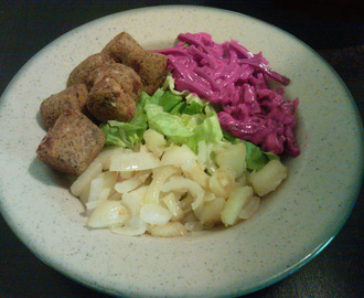 Falafel-punajuurisalaatti