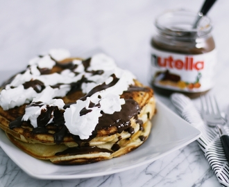 RECIPE: NUTELLA PANCAKES