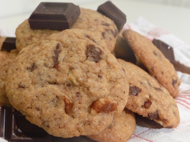 Chocolate chip cookies - suklaamurupikkuleivät