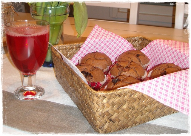 Over-sized Deli Style Chocolate Chip Muffins